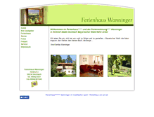 Tablet Screenshot of ferienhaus-wanninger.de